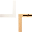 Direct Wicker 3-Piece White Floating U-Shaped Wall Display Shelve for Home Decor
