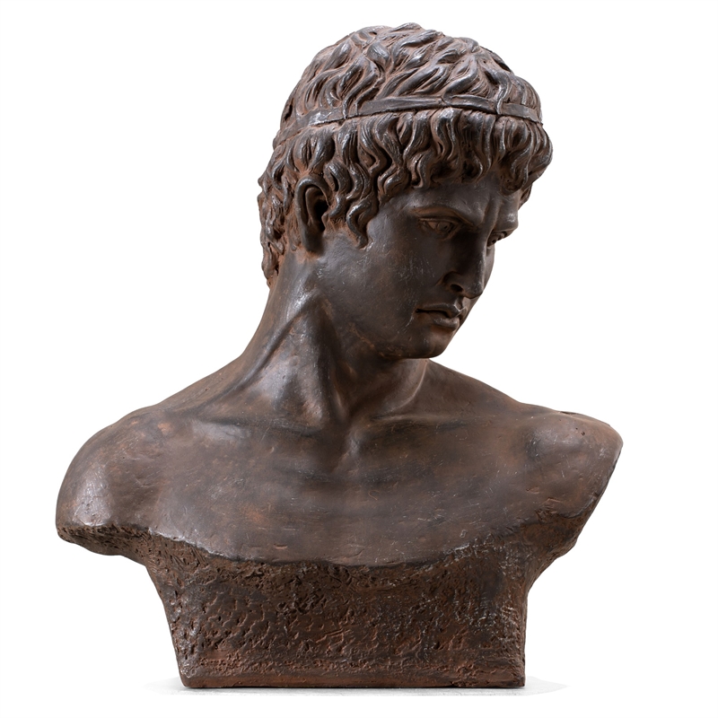 Vintage Magnesium Oxide Garden Statue Unique Outdoor Decorative Sculpture