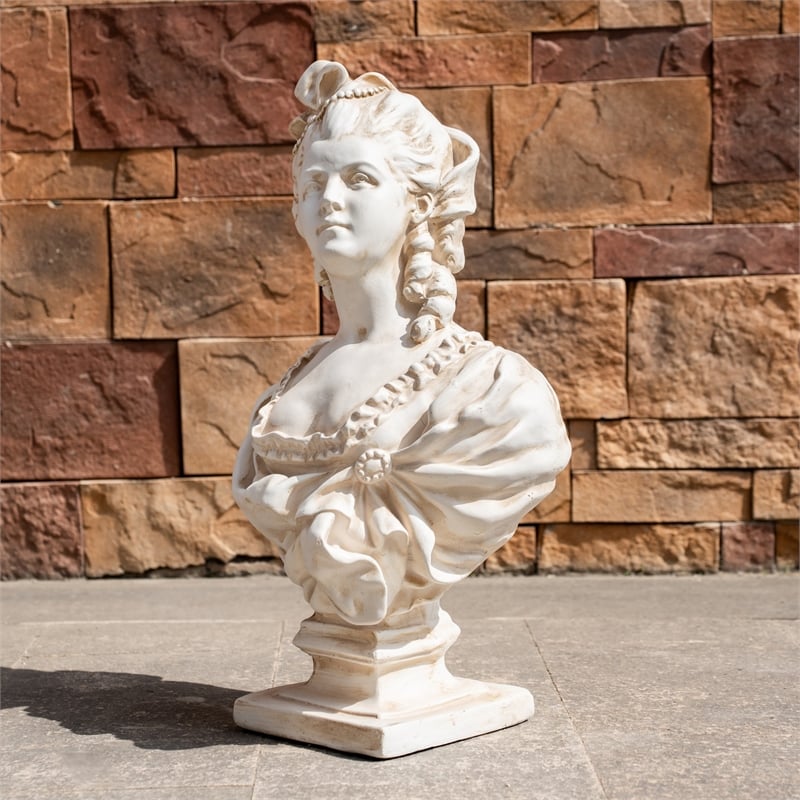 Magnesium Oxide Garden Sculpture Outdoor Decorative Statue for Patio Decor