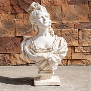 Magnesium Oxide Garden Sculpture Outdoor Decorative Statue for Patio Decor