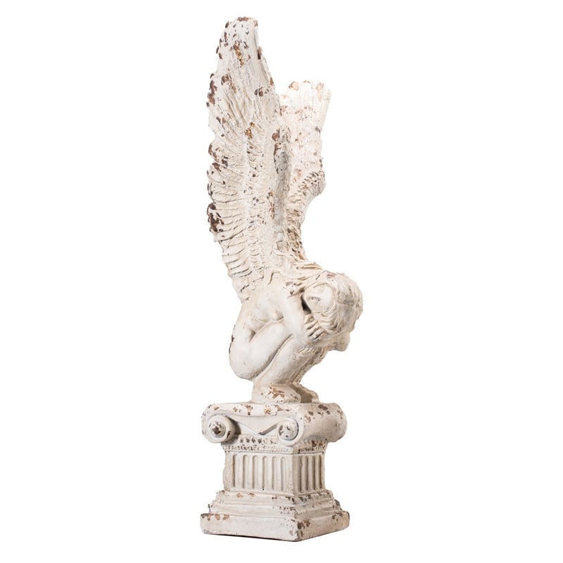 Tall Magnesium Oxide Outdoor Garden Sculpture Decorative Statue