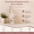 Tall Magnesium Oxide Outdoor Garden Sculpture Decorative Statue
