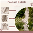 Tall Magnesium Oxide Outdoor Garden Sculpture Decorative Statue