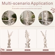 Tall Magnesium Oxide Outdoor Garden Sculpture Decorative Statue