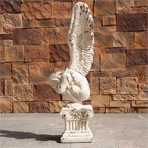 Tall Magnesium Oxide Outdoor Garden Sculpture Decorative Statue