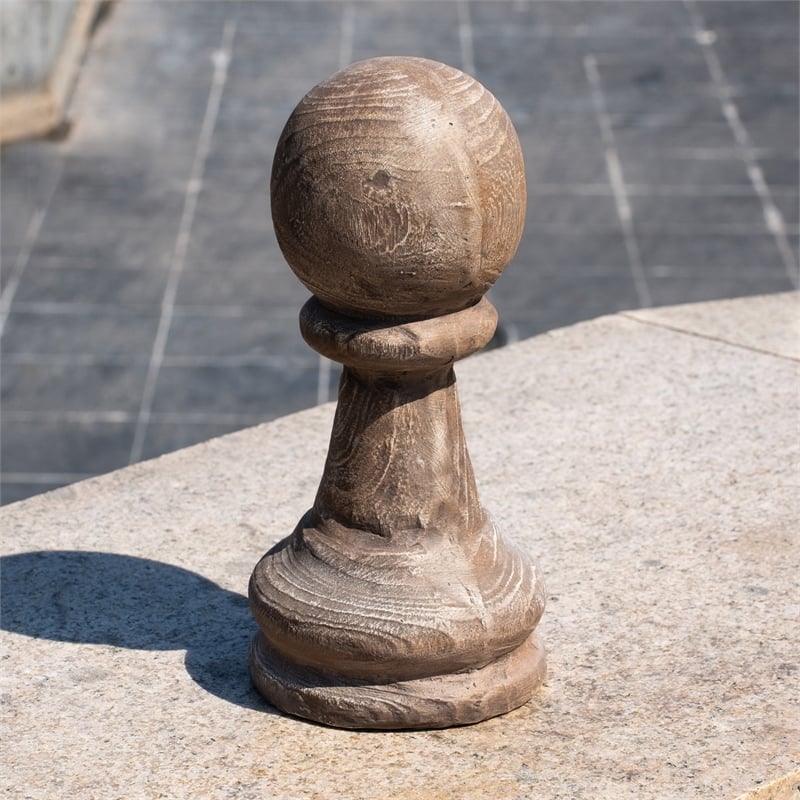 Elegant Magnesium Oxide Figurine Indoor Outdoor Decor Accent