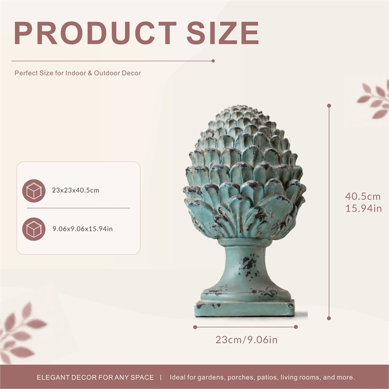 Magnesium Oxide Decorative Sculpture Garden Statue Indoor Outdoor Decor