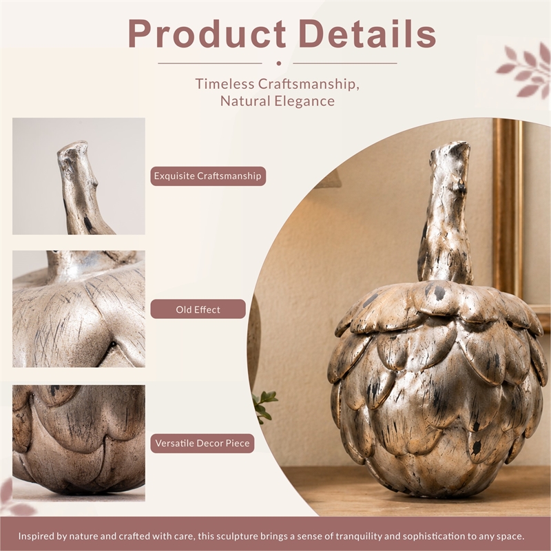 Magnesium Oxide Garden Sculpture Elegant Outdoor Decorative Statue