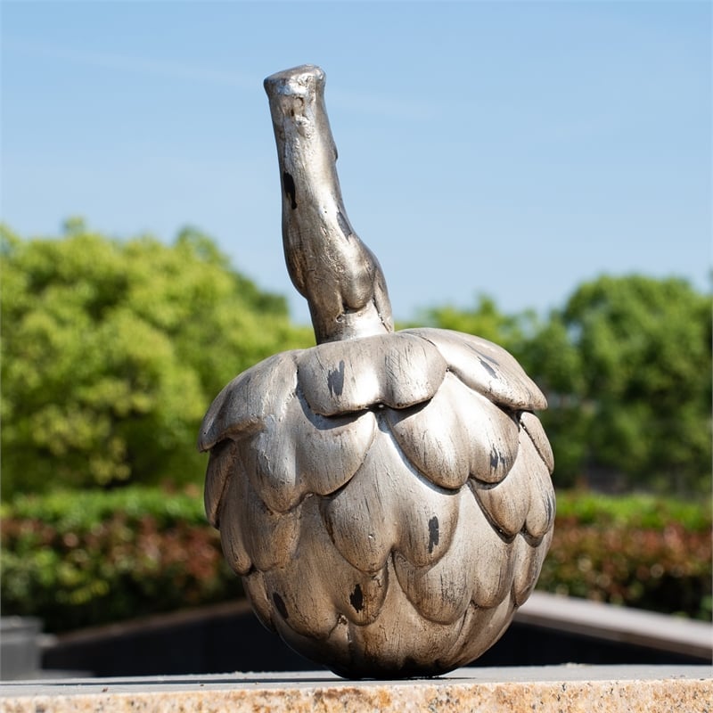 Magnesium Oxide Garden Sculpture Elegant Outdoor Decorative Statue