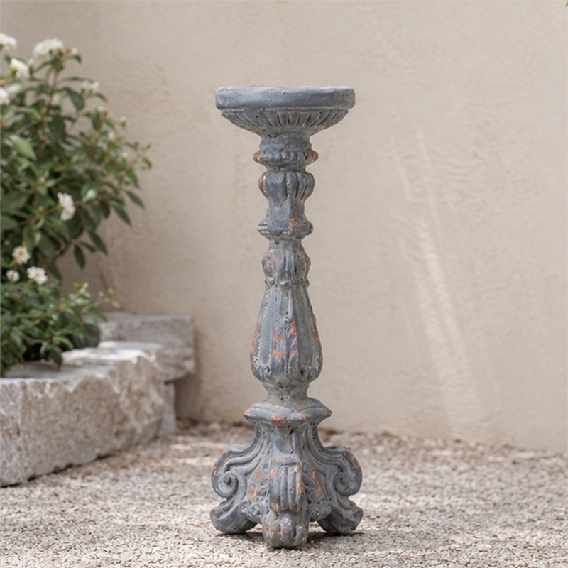 Tall Magnesium Oxide Decorative Sculpture Elegant Garden Statue Decor