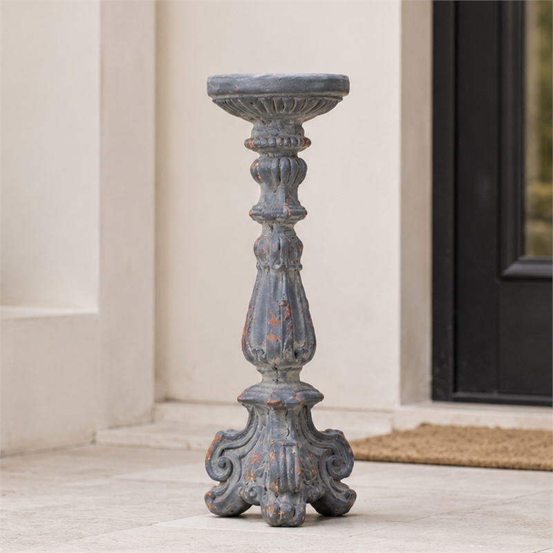 Tall Magnesium Oxide Decorative Sculpture Elegant Garden Statue Decor