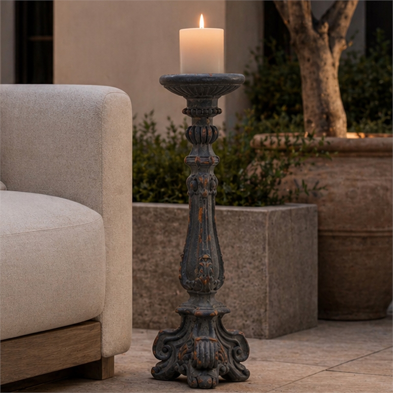 Magnesium Oxide Decorative Sculpture Elegant Garden Statue Outdoor Decor