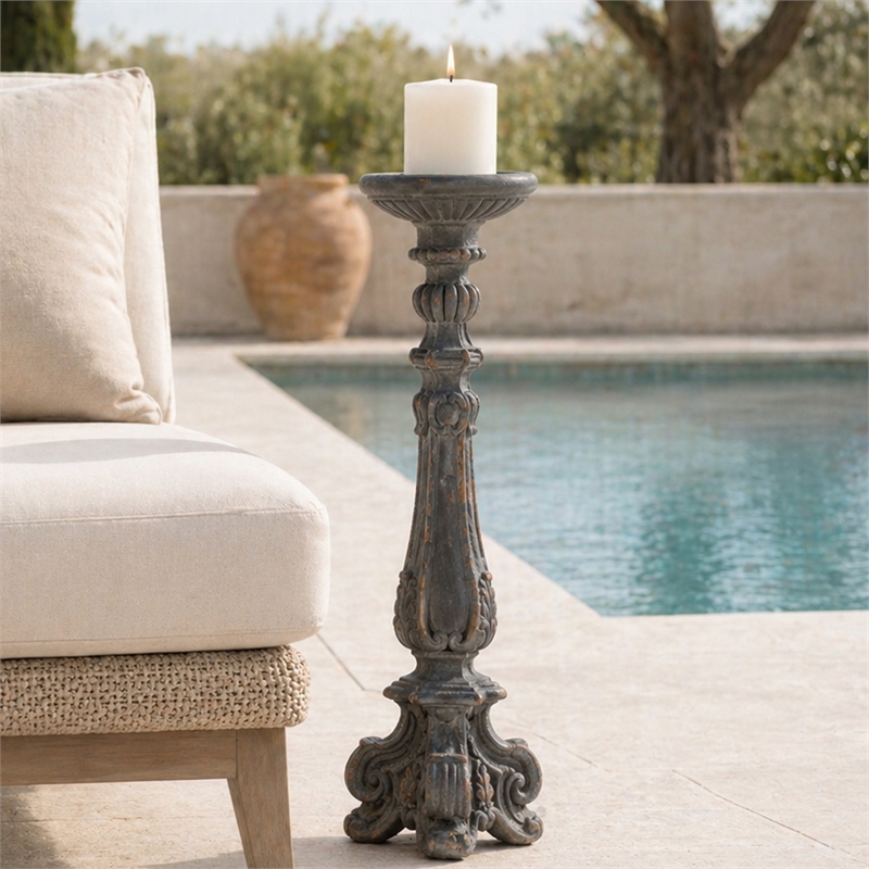 Magnesium Oxide Decorative Sculpture Elegant Garden Statue Outdoor Decor