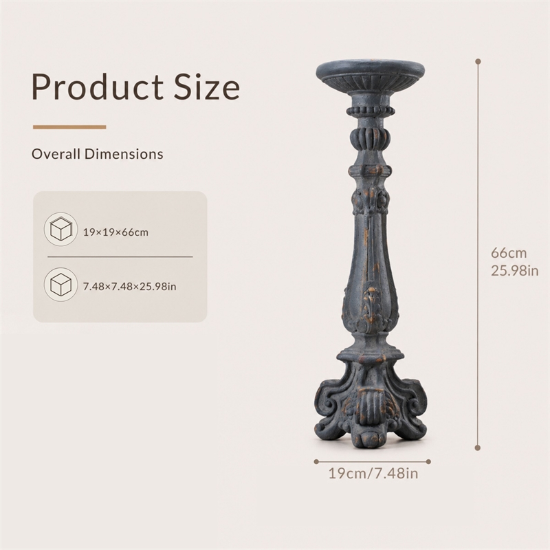 Magnesium Oxide Decorative Sculpture Elegant Garden Statue Outdoor Decor