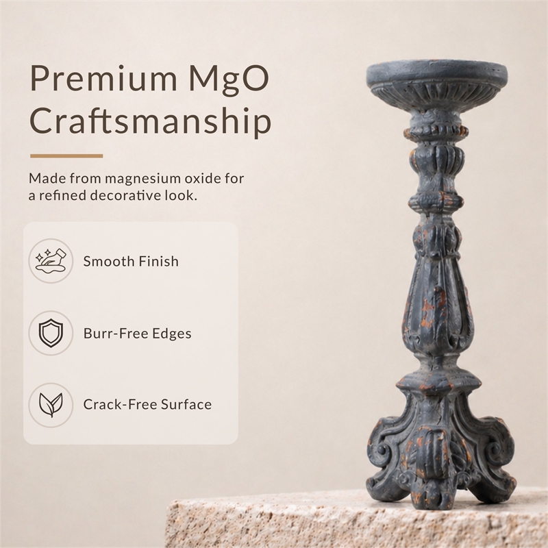 Magnesium Oxide Decorative Sculpture Elegant Garden Statue Outdoor Decor