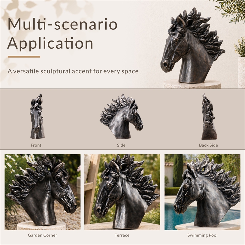 Magnesium Oxide Decorative Sculpture Garden Statue Outdoor Decor