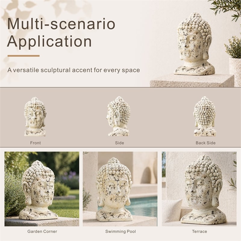 Magnesium Oxide Decorative Sculpture Garden Patio Decor