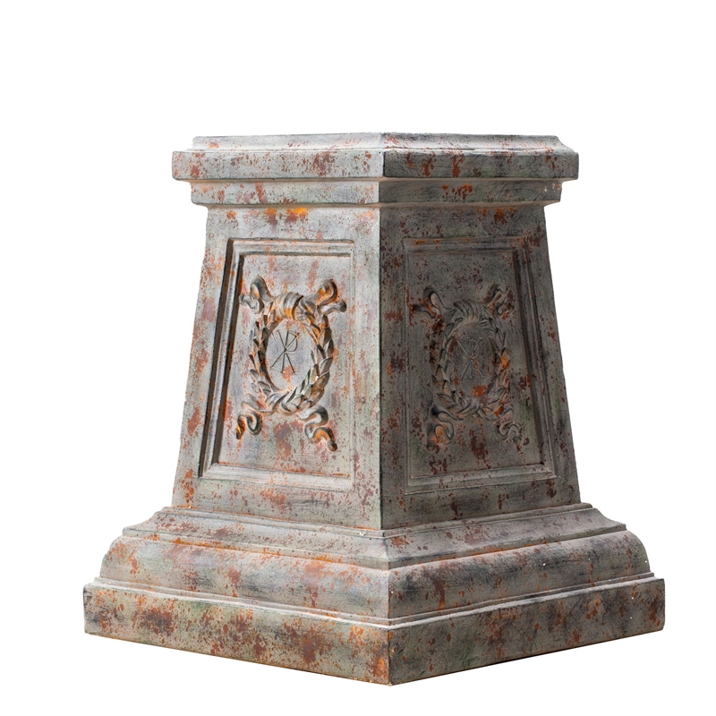 Tall Magnesium Oxide Garden Sculpture Statement Outdoor Statue
