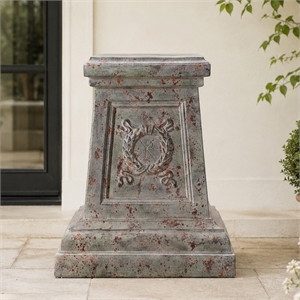 Tall Magnesium Oxide Garden Sculpture Statement Outdoor Statue