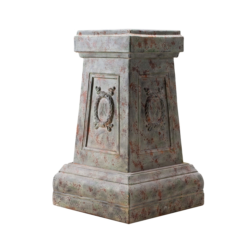 Tall Magnesium Oxide Garden Sculpture Statement Outdoor Statue