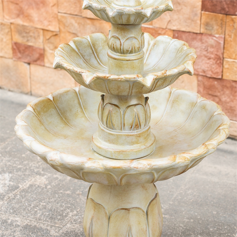 Large Outdoor Fountain Garden Water Feature Patio Decor