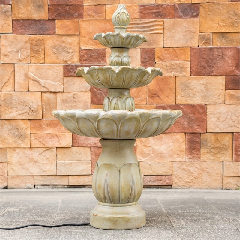 Large Outdoor Fountain Garden Water Feature Patio Decor