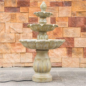 Large Outdoor Fountain Garden Water Feature Patio Decor