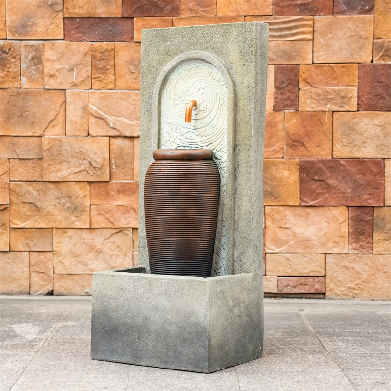 Outdoor Fountain Lightweight Garden Water Feature