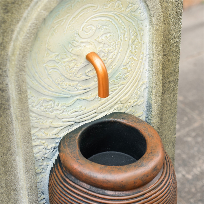 Outdoor Fountain Lightweight Garden Water Feature