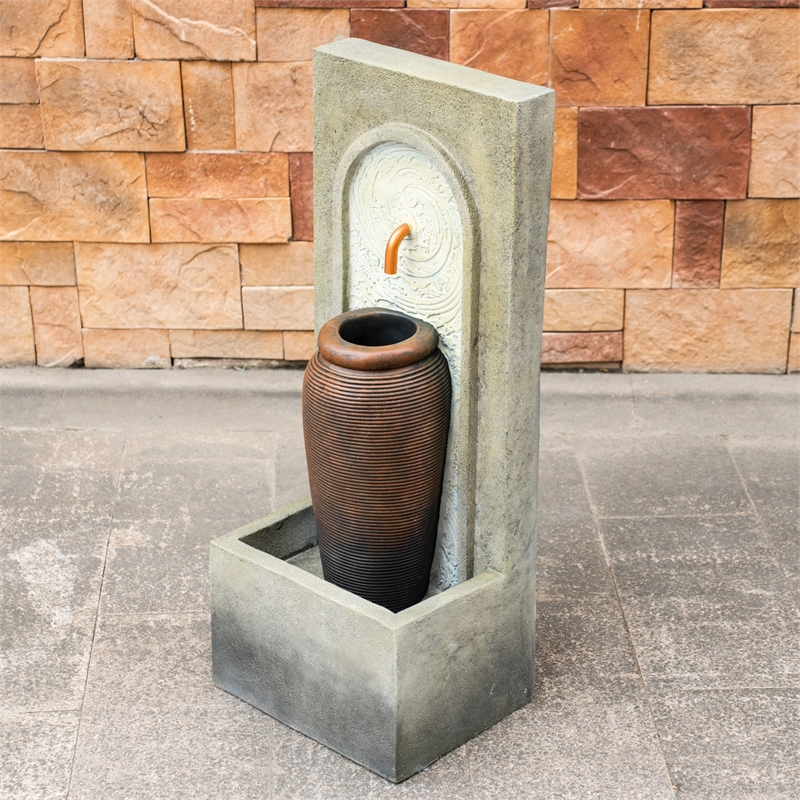 Outdoor Fountain Lightweight Garden Water Feature