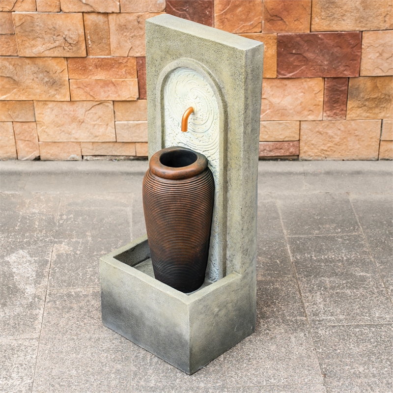 Outdoor Fountain Lightweight Garden Water Feature