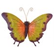 D-Art Collection Tin Metal and Iron Large Butterfly Wall Decor in Multi-Color