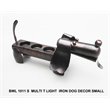 D-Art Collection Tin Metal and Iron Small Multi T-light Dog Decor in Multi-Color