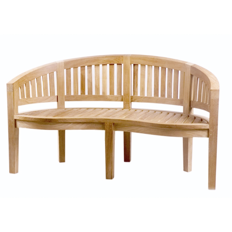 D-Art Collection Teak Island Original Bench in solid teakwood natural color