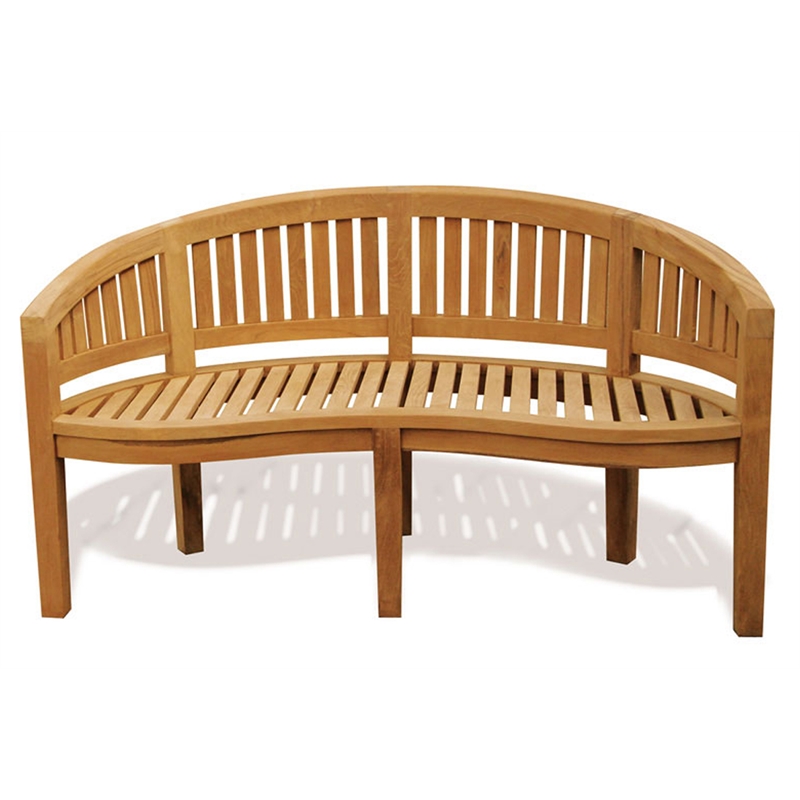 D-Art Collection Teak Island Original Bench in solid teakwood natural color