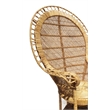 D-Art Collection Emperor Rattan Arm Chair in wicker rattan natural color