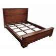 D-Art Collection Java Bed Queen size & Nightstands(set of 3 items) in Mahogany