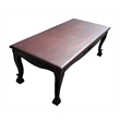 D-Art Collection Louis Coffee Table in Mahogany wood