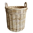 D-Art Collection Plant basket With Handles in rattan wicker