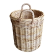 D-Art Collection Plant basket With Handles in rattan wicker