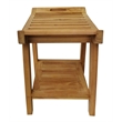 D-Art Collection Teak Ramiroya Shower Stool in Teak