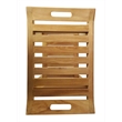 D-Art Collection Teak Ramiroya Shower Stool in Teak