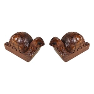 D-Art Collection Turtle Mini Statue SET 2 pcs Handmade Figurine