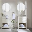 Madison Park Signature 8-Piece Modern Cotton Towel Set in White