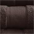 Madison Park Signature 8-Piece Modern Cotton Towel Set in Brown