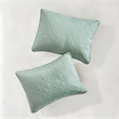 510 Design Oakley 3-Piece Polyester Microfiber Bedspread Set in Green