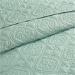 510 Design Oakley 3-Piece Polyester Microfiber Bedspread Set in Green