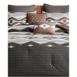 Woolrich 8-Piece Polyester Printed Oversized Bitter Creek Comforter Set in Brown