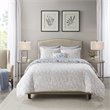 Madison Park Essentials Sofia 6-Piece Polyester Comforter Set in Blue