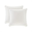 Madison Park Signature 8-Piece Cotton Hollywood Glam Comforter Set in White